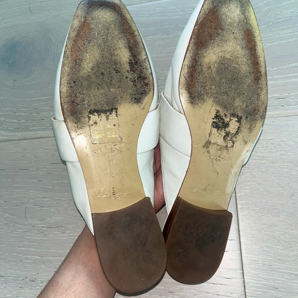 Designer Rag & Bone genuine leather slip-on loafer mules sz 39 - Picture 8 of 11